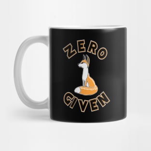 Zero Fox Given Mug